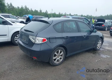 2009 Subaru Impreza 2.5I z USA, uszkodzony, nr VIN JF1GH60669H826919